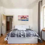 Design Alpino In Centro Con Balcone E Parcheggio Lejlighed *